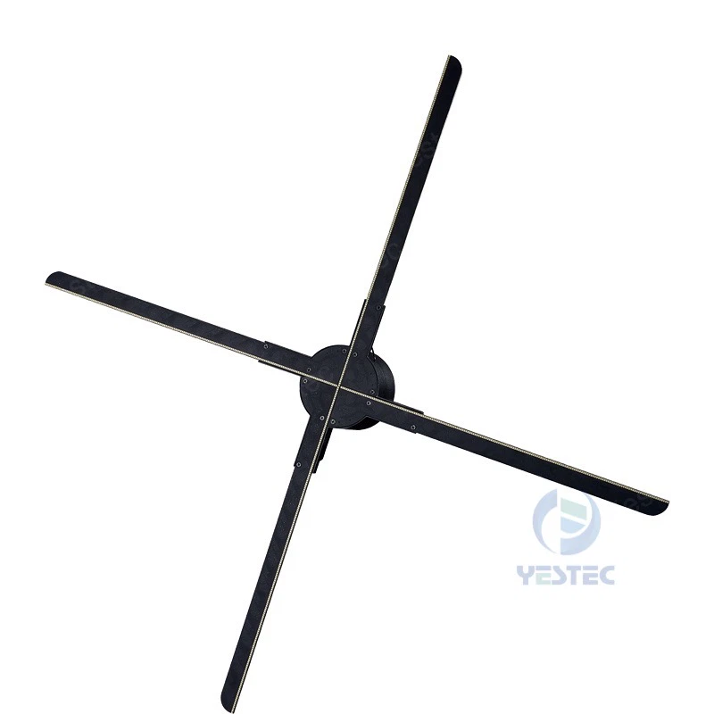 3D Hologram Fan 4 Blade